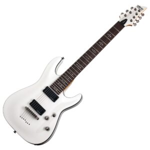 Schecter Demon-7 7 String Vintage White