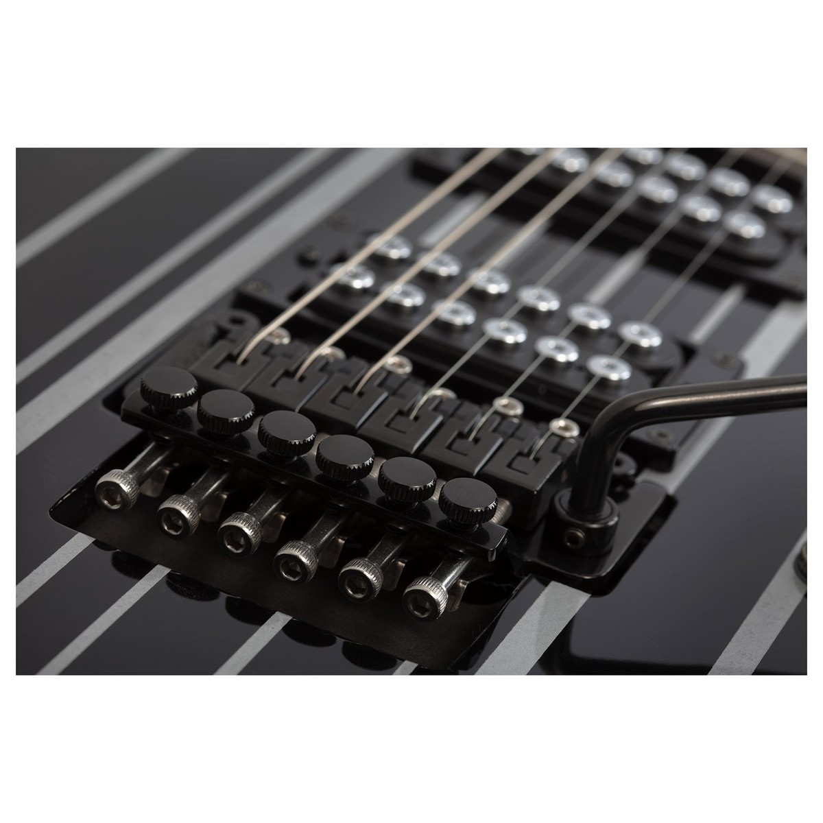 Schecter Synyster Gates Standard Black w/ Silver Pinstripes