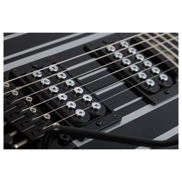 Schecter Synyster Gates Standard Black w/ Silver Pinstripes