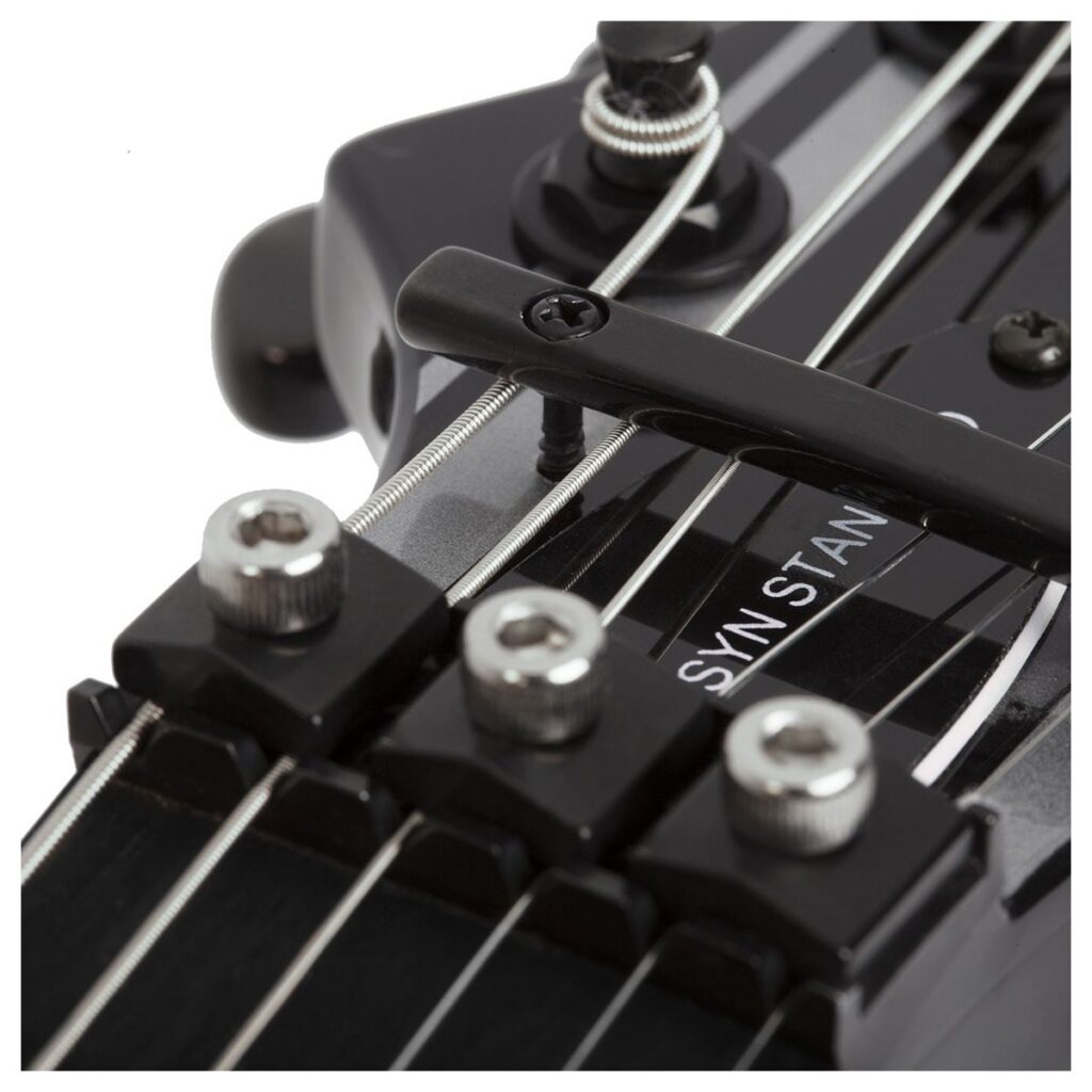 Schecter Synyster Gates Standard Black w/ Silver Pinstripes