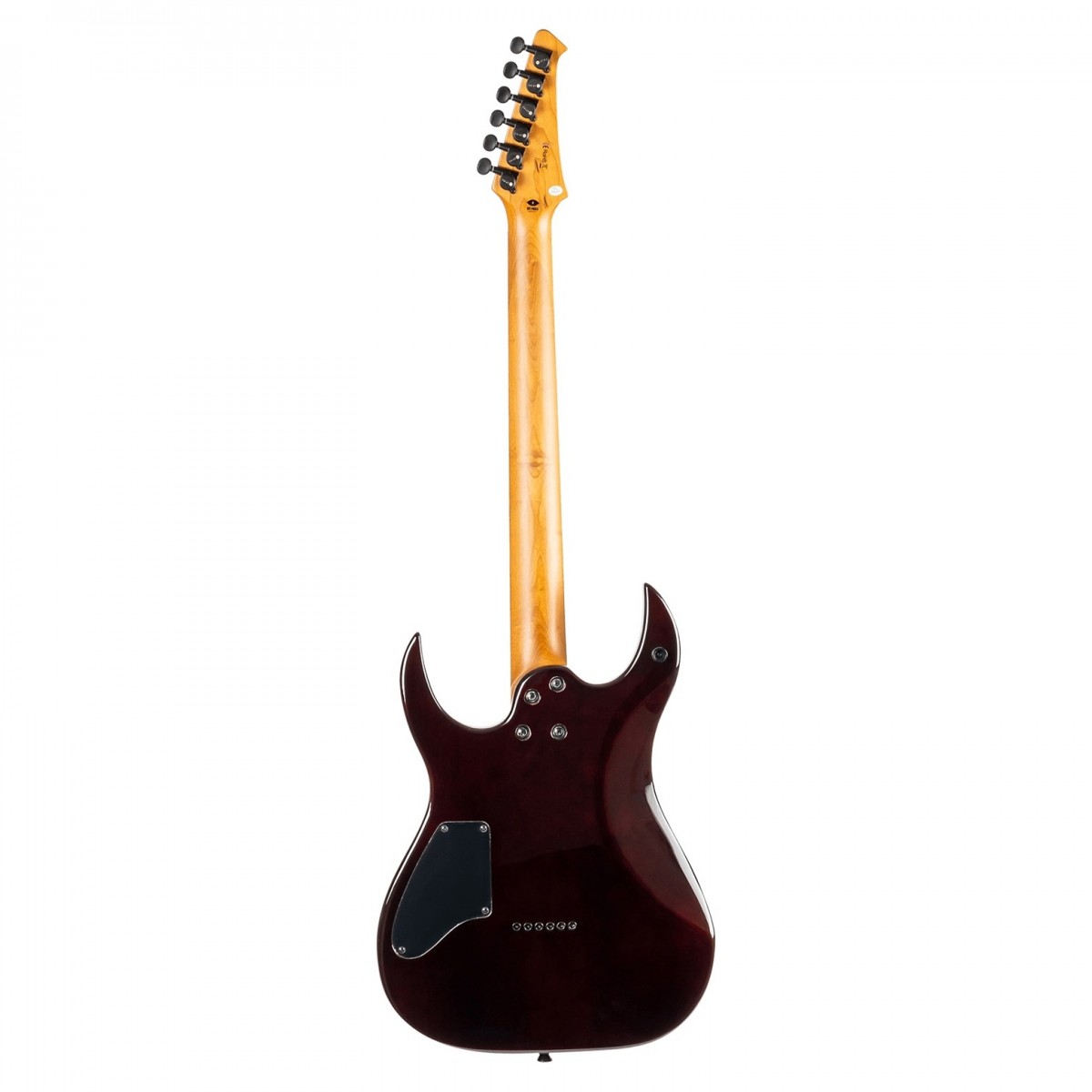 Spira Guitars S-450 TPP Poplar Burl Gloss Trans Purple