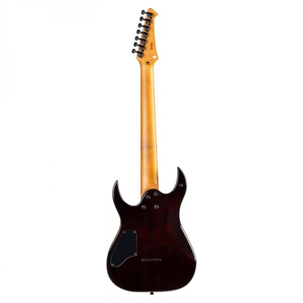 Spira Guitars S-457 TPP Poplar Burl Gloss Trans Purple