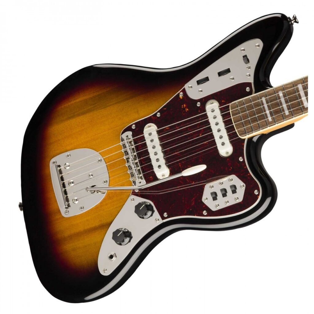 Squier Classic Vibe 70s Jaguar 3-Tone Sunburst
