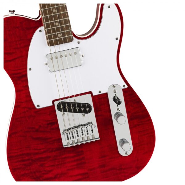 Squier Affinity Series Telecaster FMT SH Crimson Red Transparent