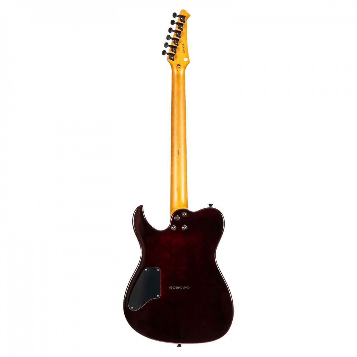 Spira Guitars T-450 TDB Flame Maple Gloss Trans Blue