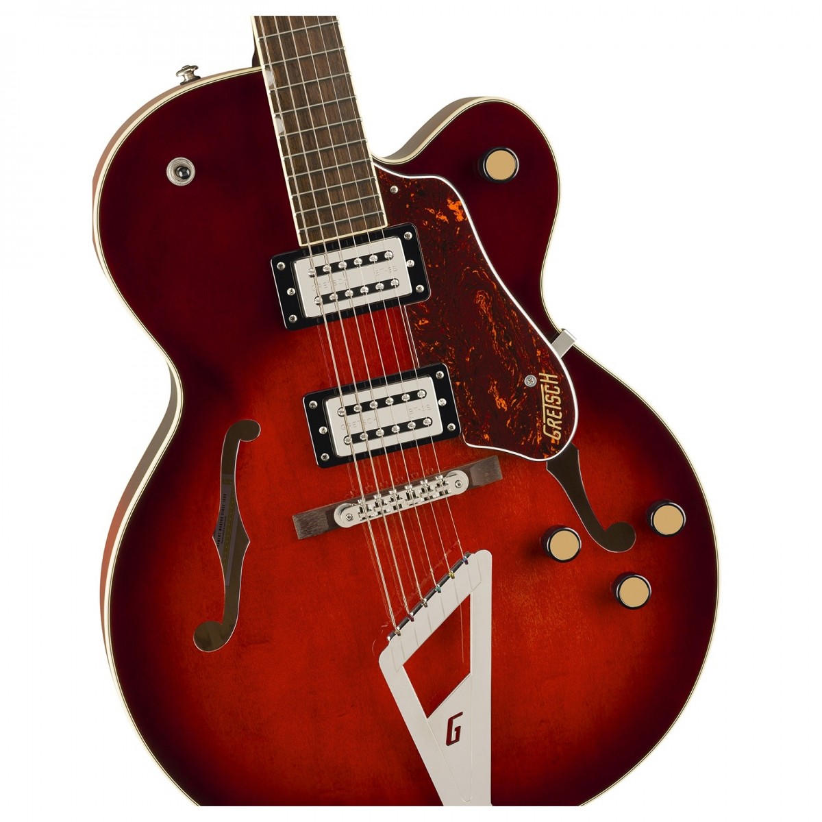 Gretsch G2420 Streamliner Hollow Body with Chromatic II Claret Burst