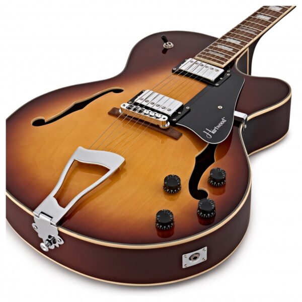 Hartwood Novella Hollowbody Guitar Tobacco Sunburst