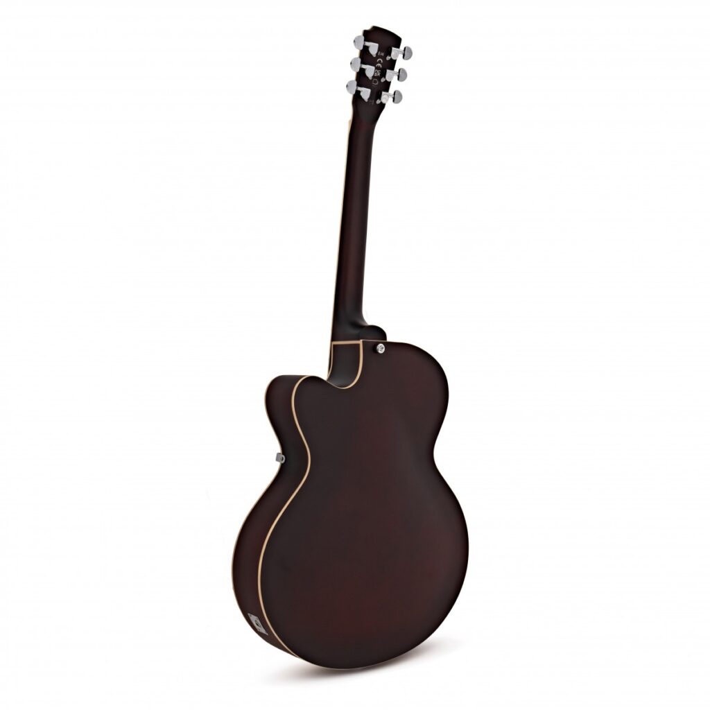 Hartwood Novella Hollowbody Guitar Tobacco Sunburst