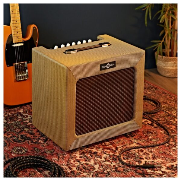 35W Tweed Electric Guitar Combo Amplifier by Gear4music