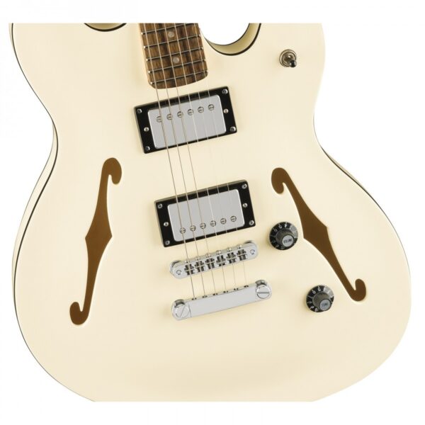 Squier Affinity Series Starcaster Deluxe Olympic White