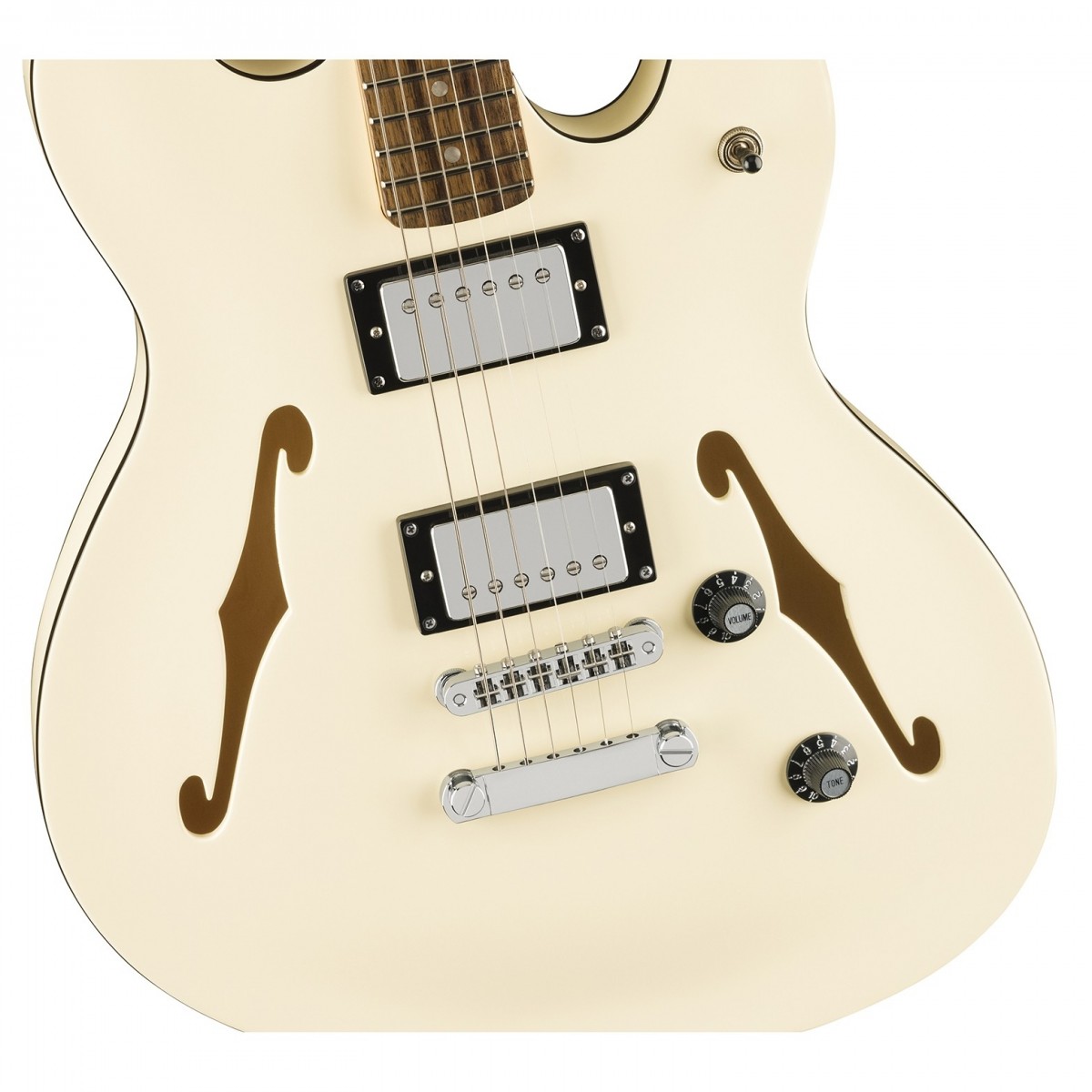 Squier Affinity Series Starcaster Deluxe Olympic White