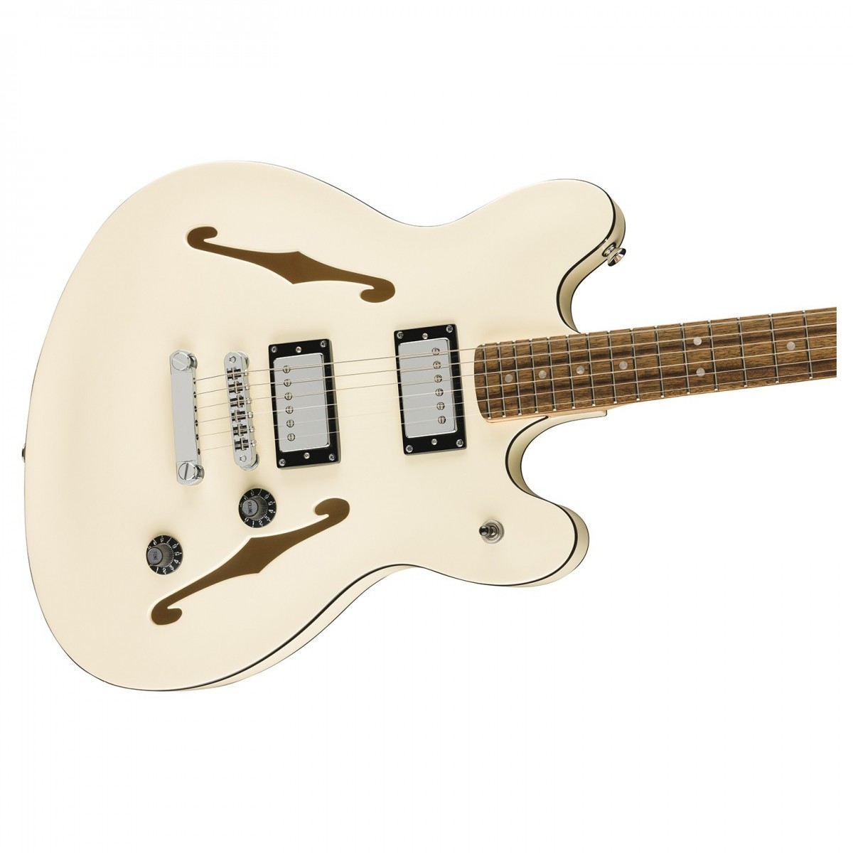 Squier Affinity Series Starcaster Deluxe Olympic White
