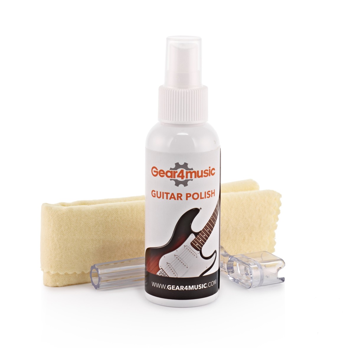 Guitar Maintenance Kit and String Winder 100ml - Image 1