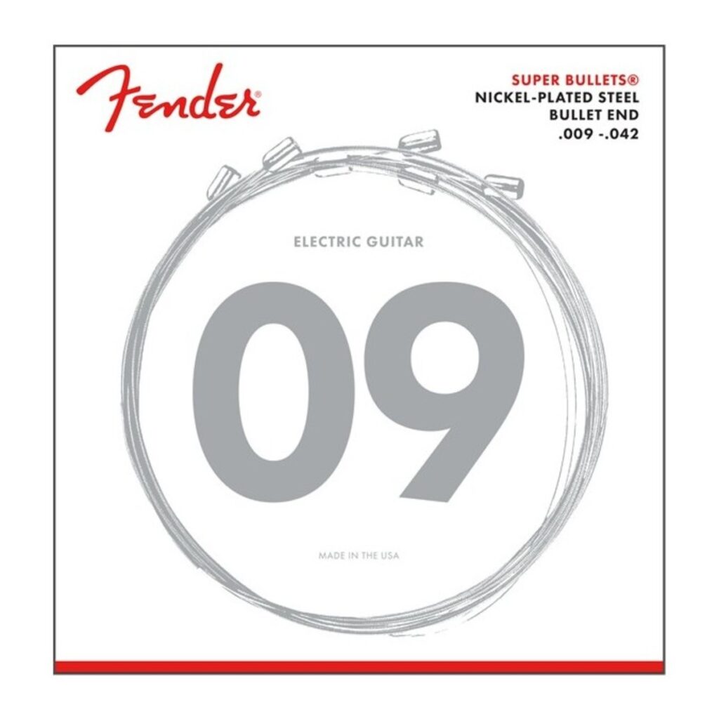 Fender 3250L NPS Bullet End Guitar Strings 9-42