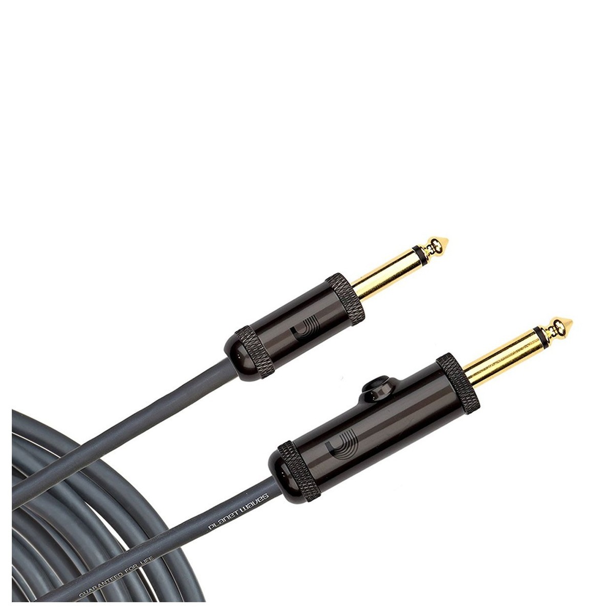 DAddario PW-AG-10 Circuit Breaker 1/4" Instrument Cable 10ft - Image 1