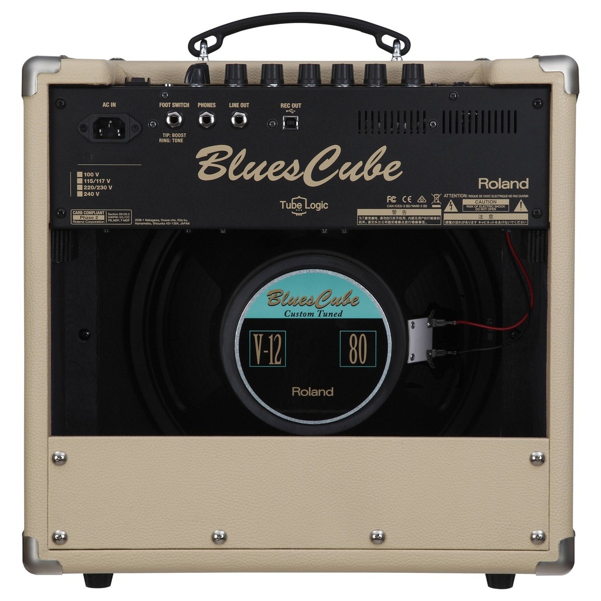 Roland Blues Cube Hot Guitar Amplifier Vintage Blonde