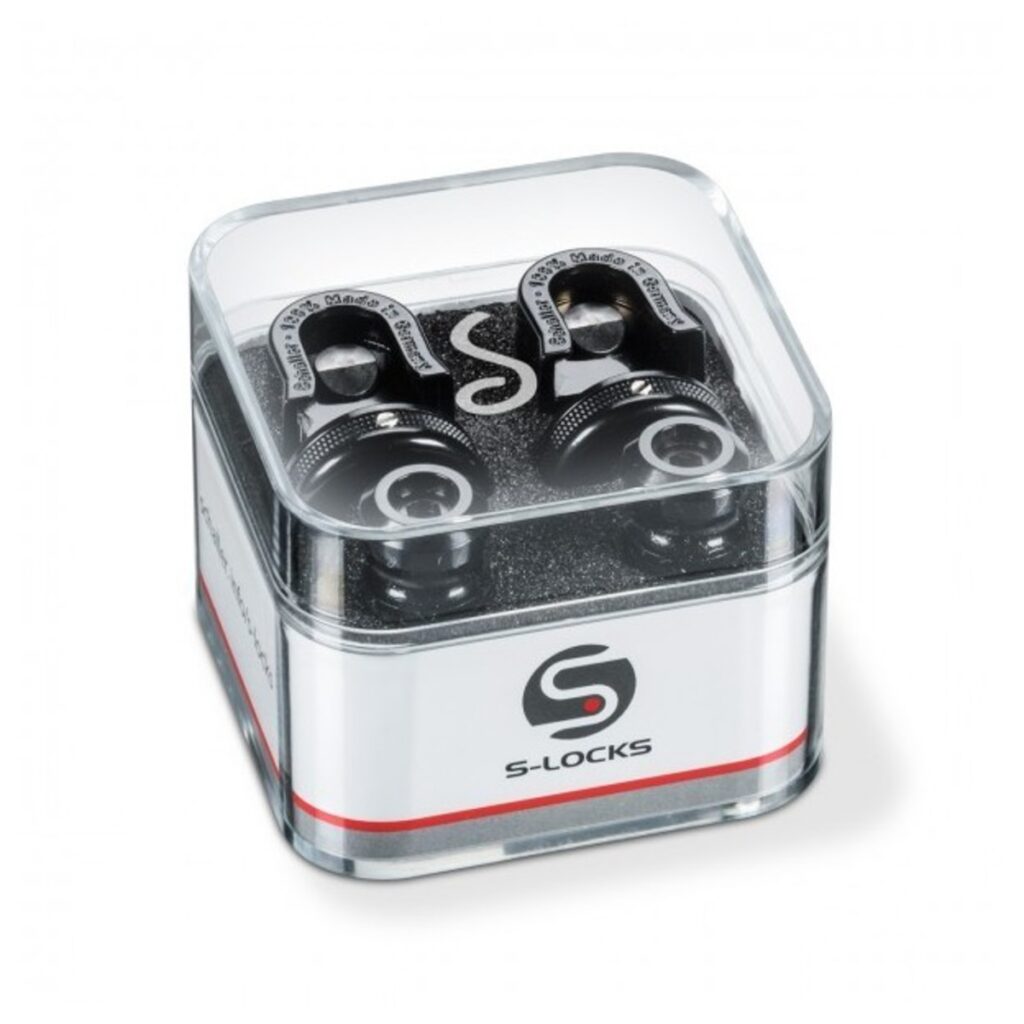 Schaller Security Strap Lock Set Black