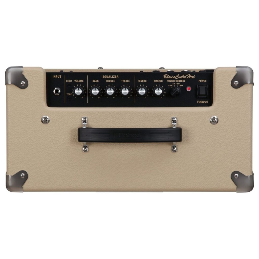 Roland Blues Cube Hot Guitar Amplifier Vintage Blonde