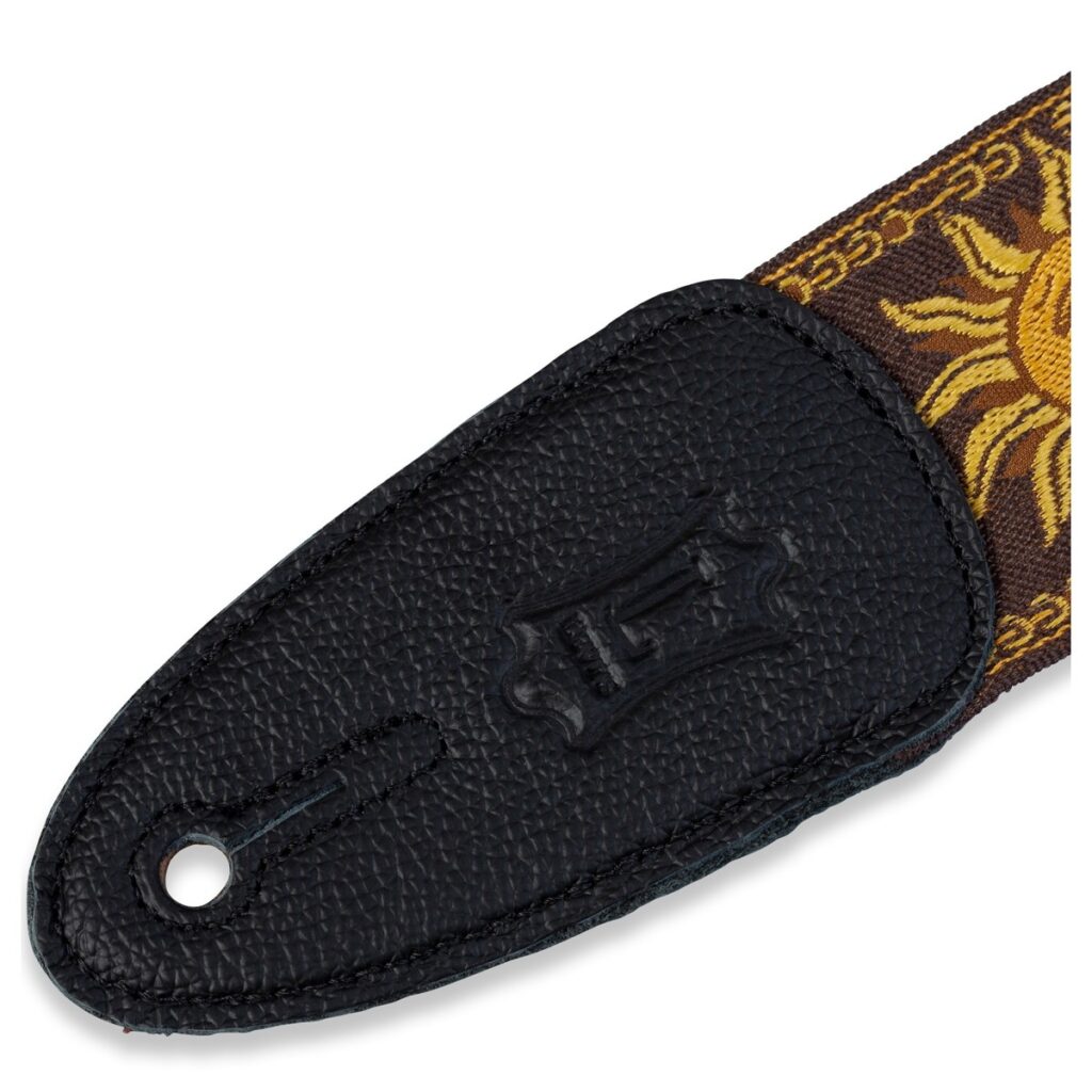 Levys MPJG-SUN-BRN Jacquard Sun Polyester Strap Brown