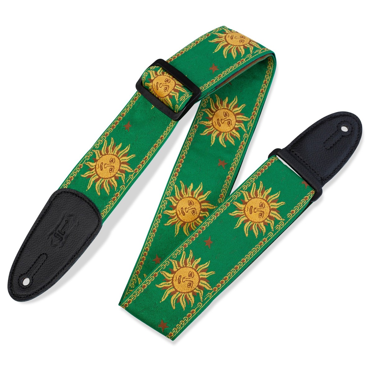 Levys Jacquard Sun Polyester Strap Green - Image 1
