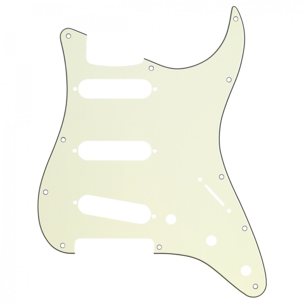 Fender 11-Hole Modern-Style Stratocaster Pickguard S/S/S Mint Green