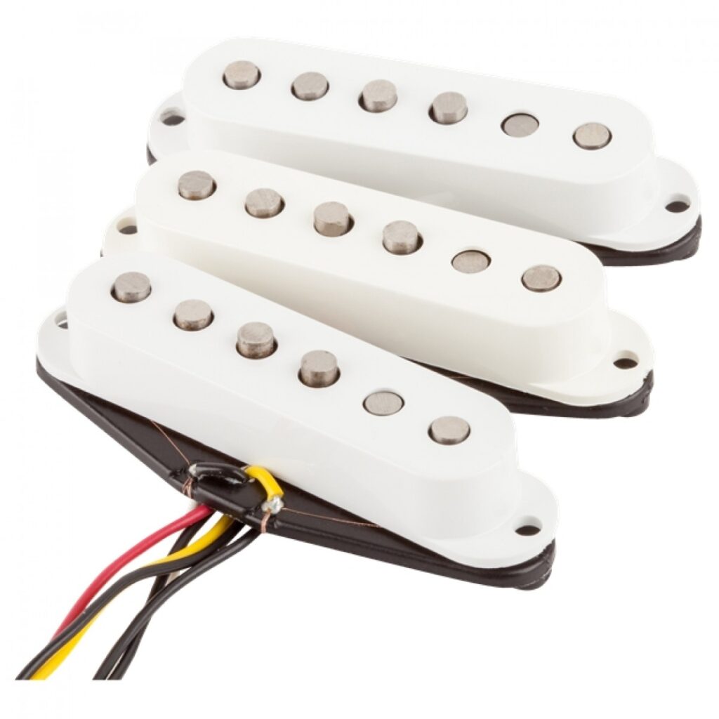 Fender Tex-Mex Stratocaster Pickups White Set of 3