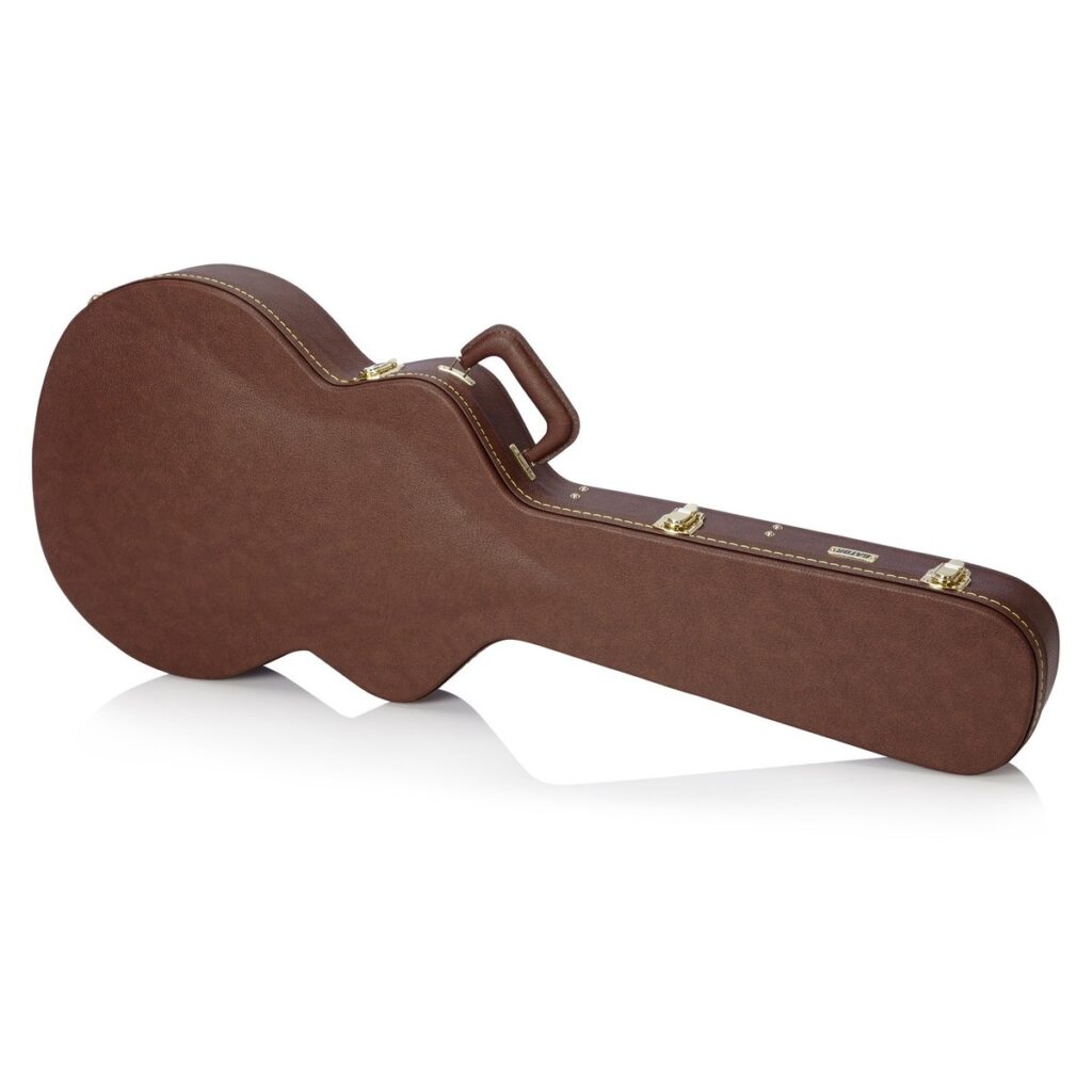 Gator GW-335-BROWN Deluxe Semi-Hollow Electric Guitar Case