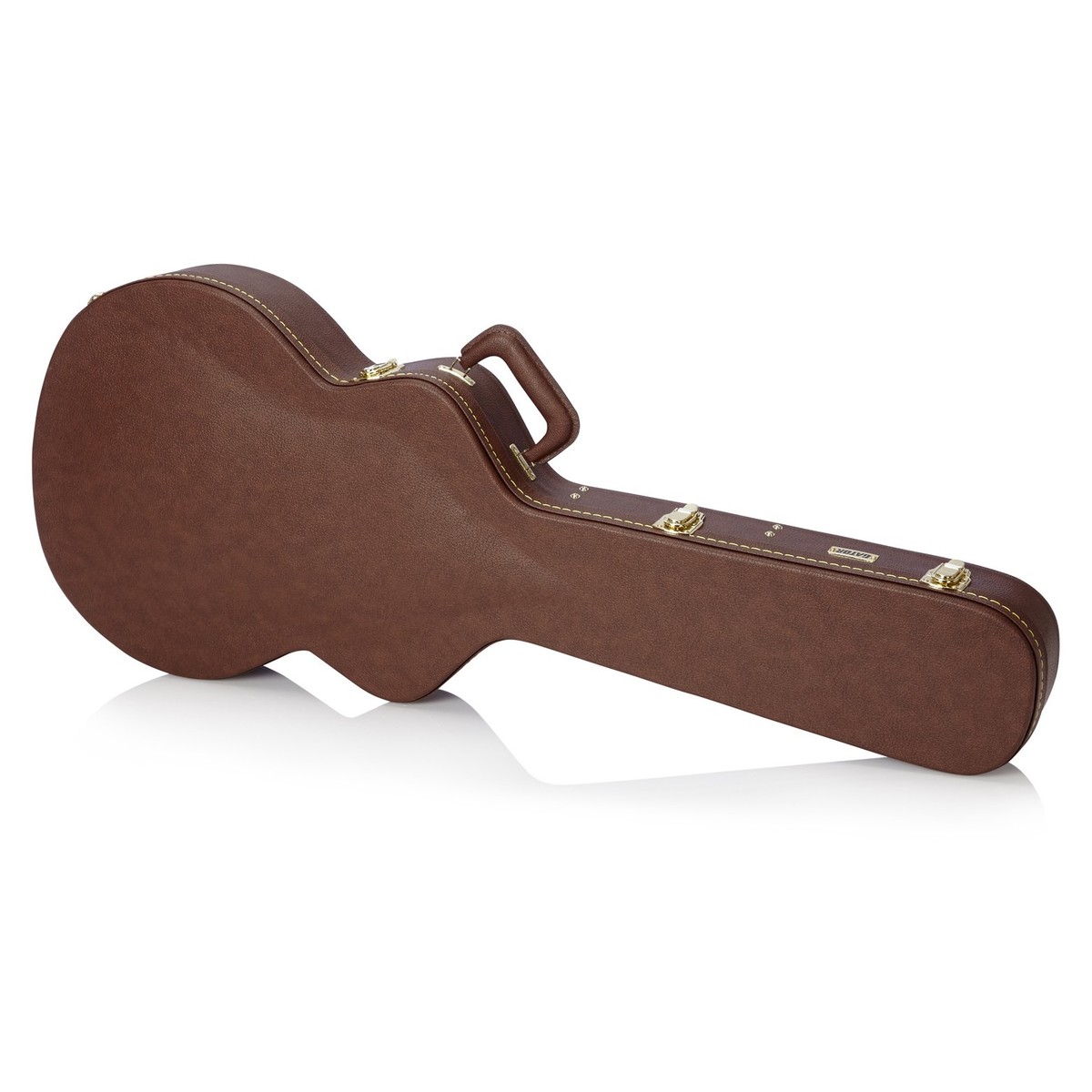 Gator GW-335-BROWN Deluxe Semi-Hollow Electric Guitar Case - Image 1