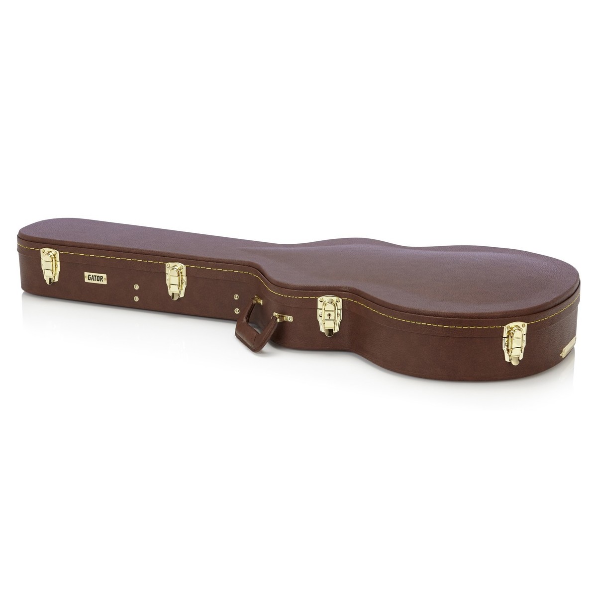 Gator GW-335-BROWN Deluxe Semi-Hollow Electric Guitar Case - Image 2