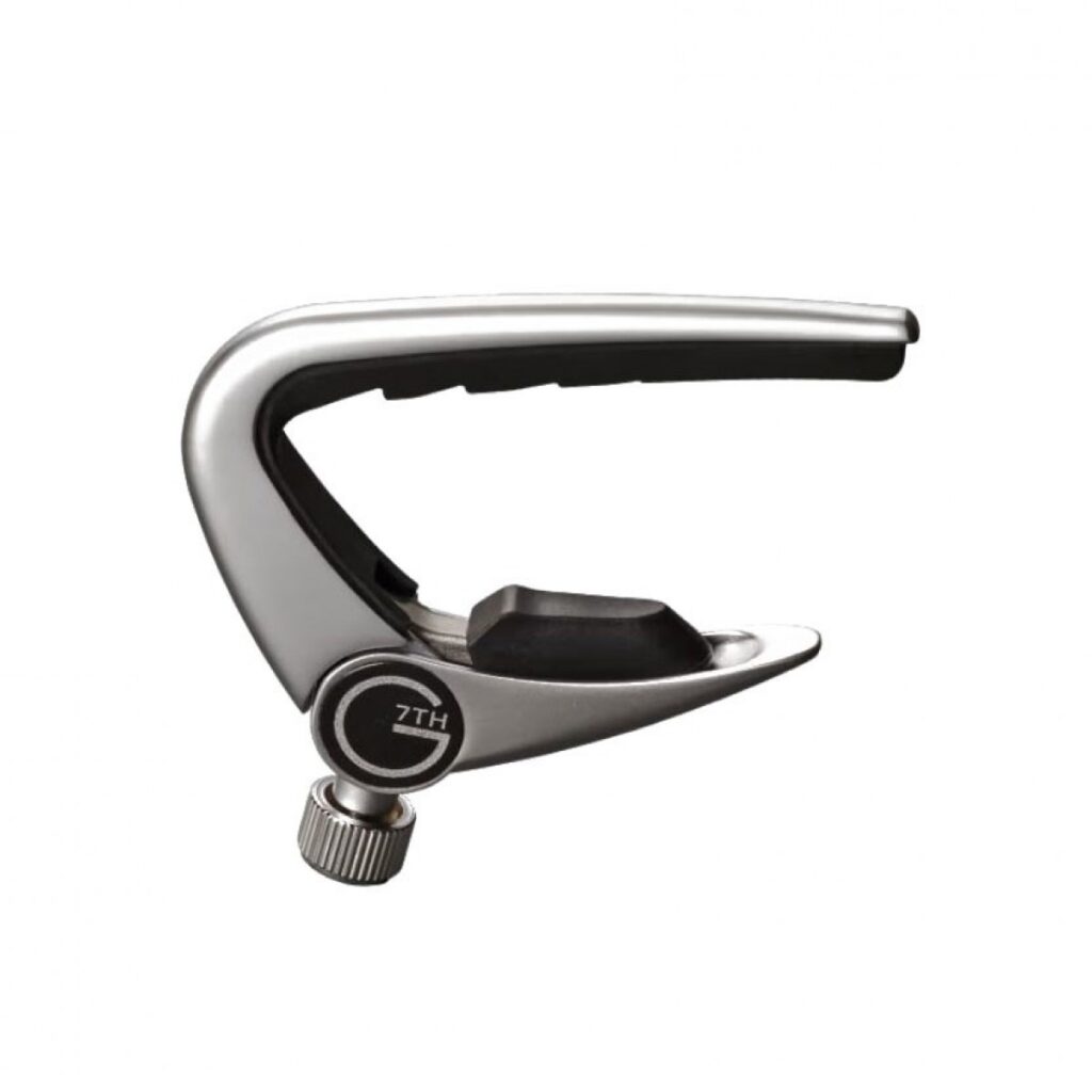 G7th Newport Low Profile 12 String-Acoustic Capo Silver