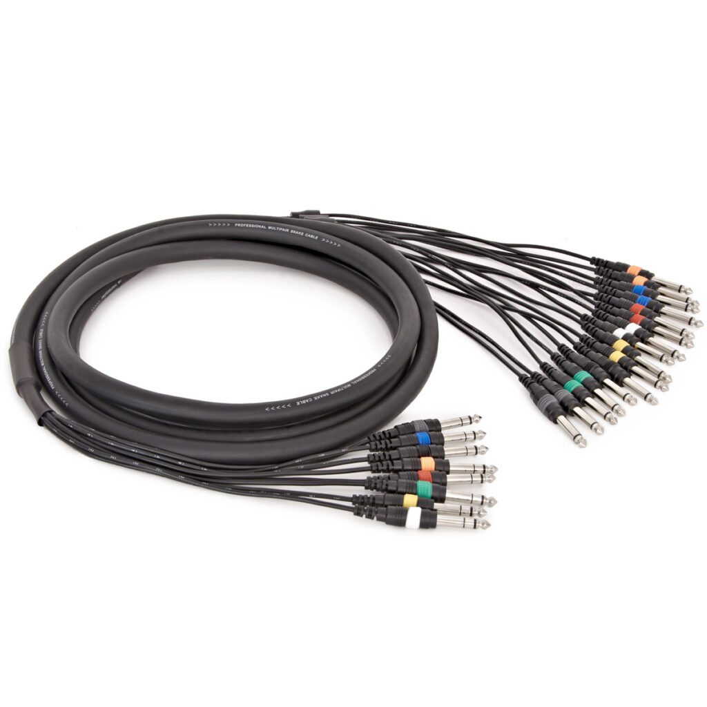 Stereo Jack - Mono Jack Link Cable 8/16 3m