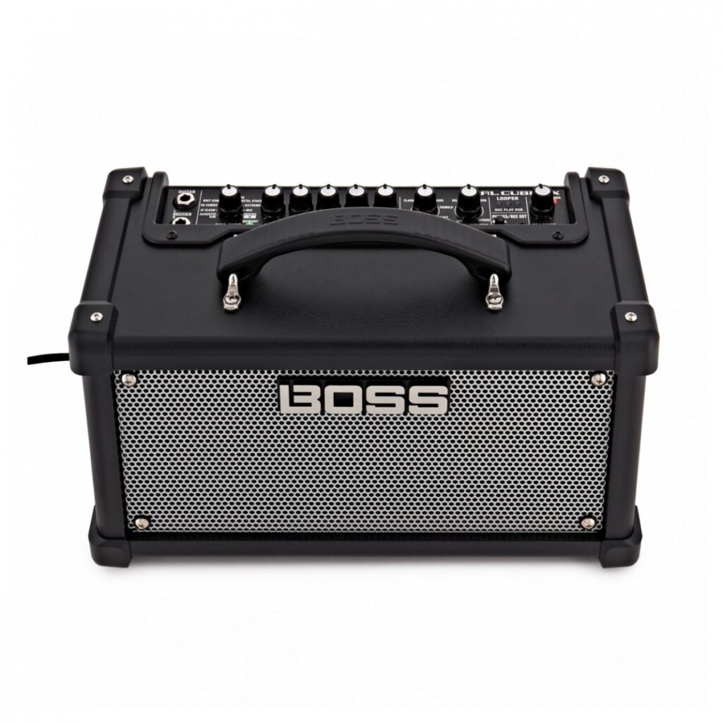 Boss Dual Cube LX Guitar Amplifier Complete Bundle
