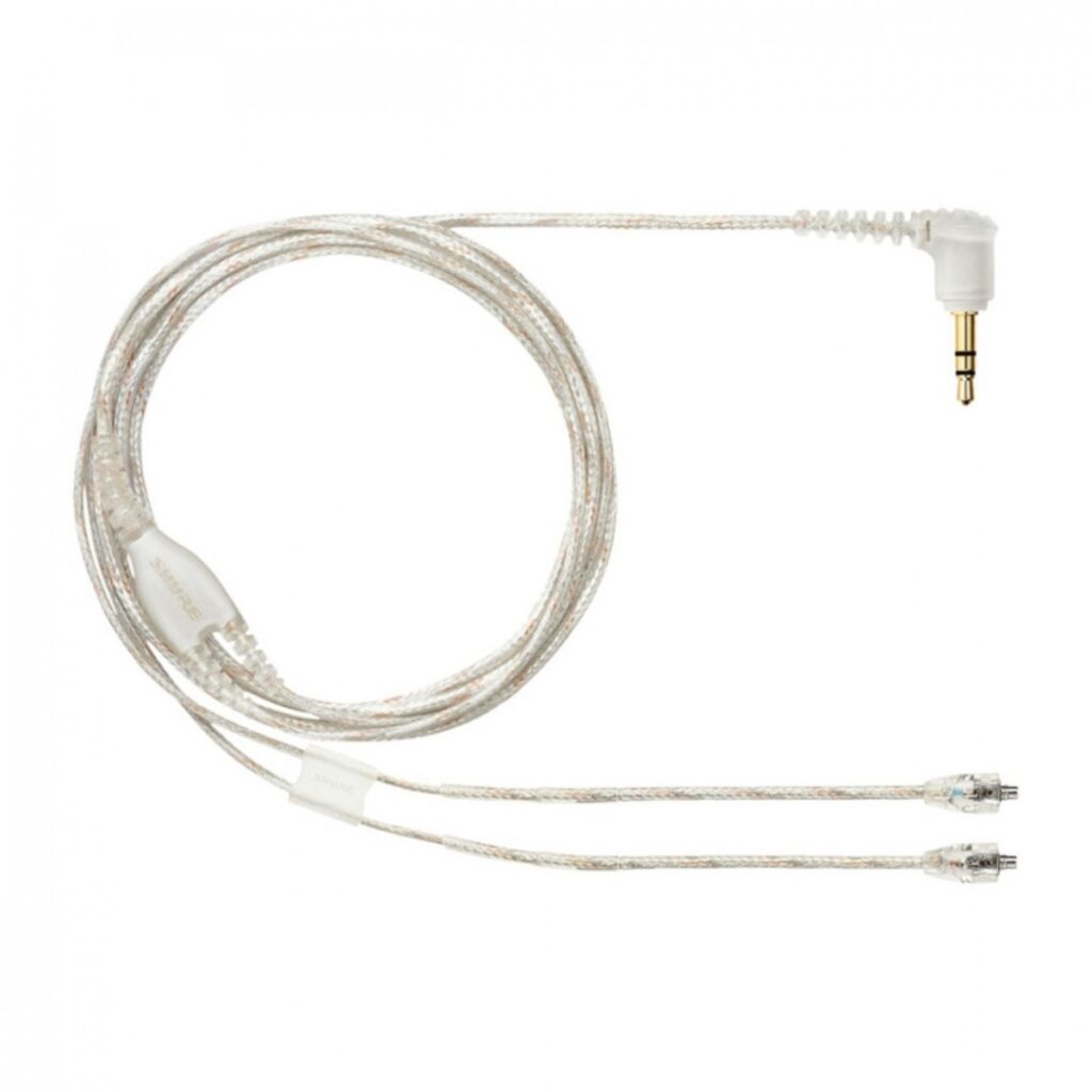 Shure EAC64CLS SE Sound Isolating Earphones Replacement Cable Clear