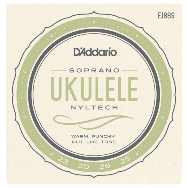 DAddario EJ88S Nyltech Ukulele Soprano - Image 1