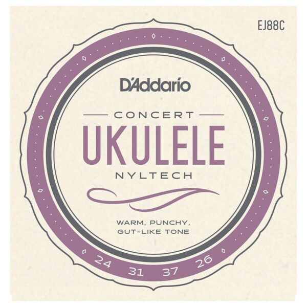 DAddario EJ88C Nyltech Ukulele Concert - Image 1