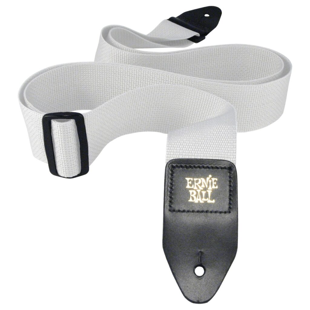 Ernie Ball 4036 Polypro Guitar Strap White