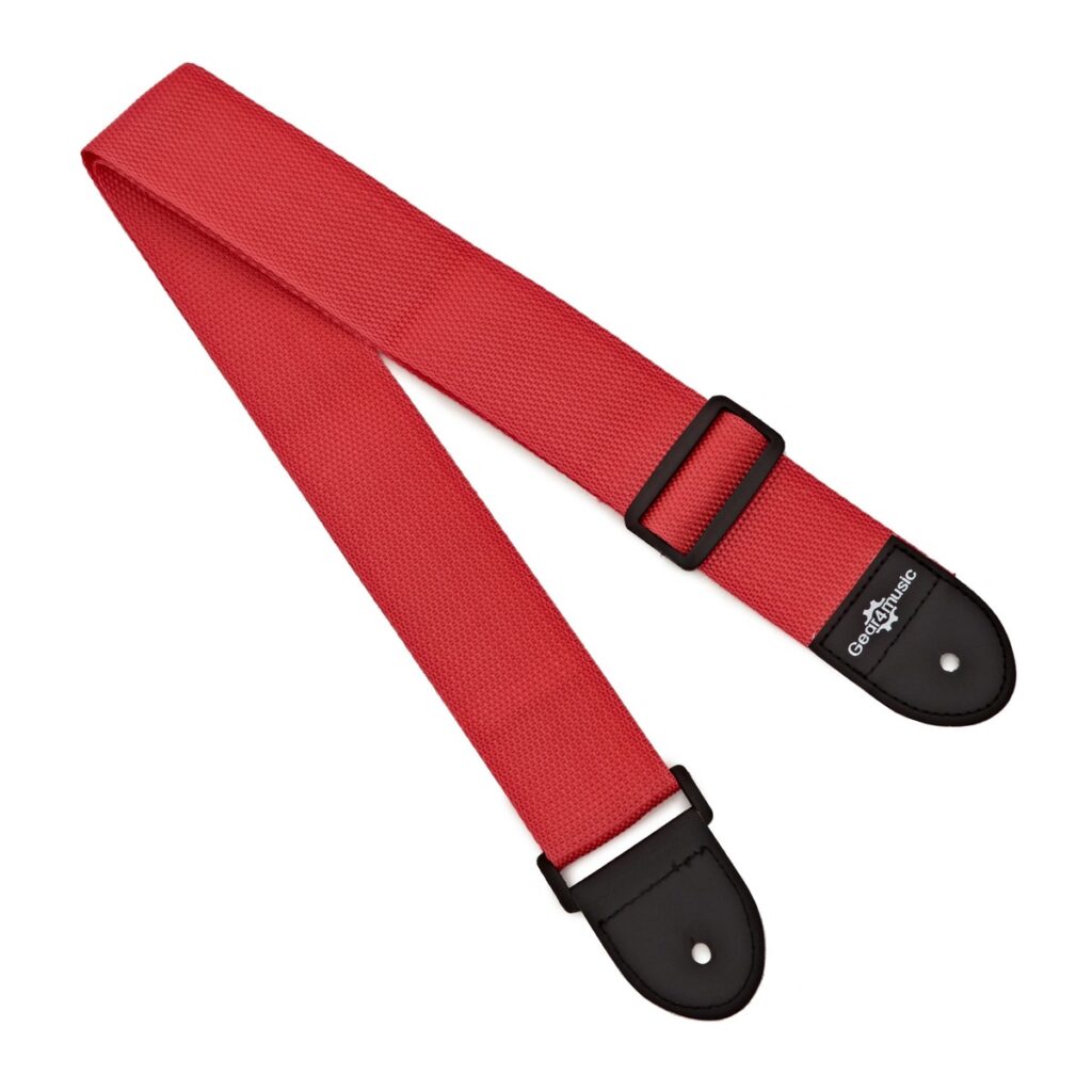 Guitar Strap Red 2