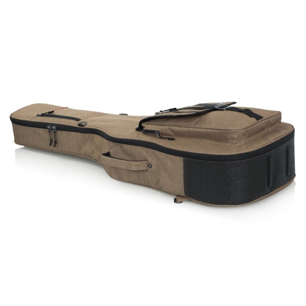 Gator GT-ACOUSTIC-TAN Transit Series Acoustic Guitar Bag Tan