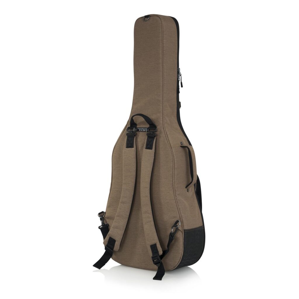 Gator GT-ACOUSTIC-TAN Transit Series Acoustic Guitar Bag Tan
