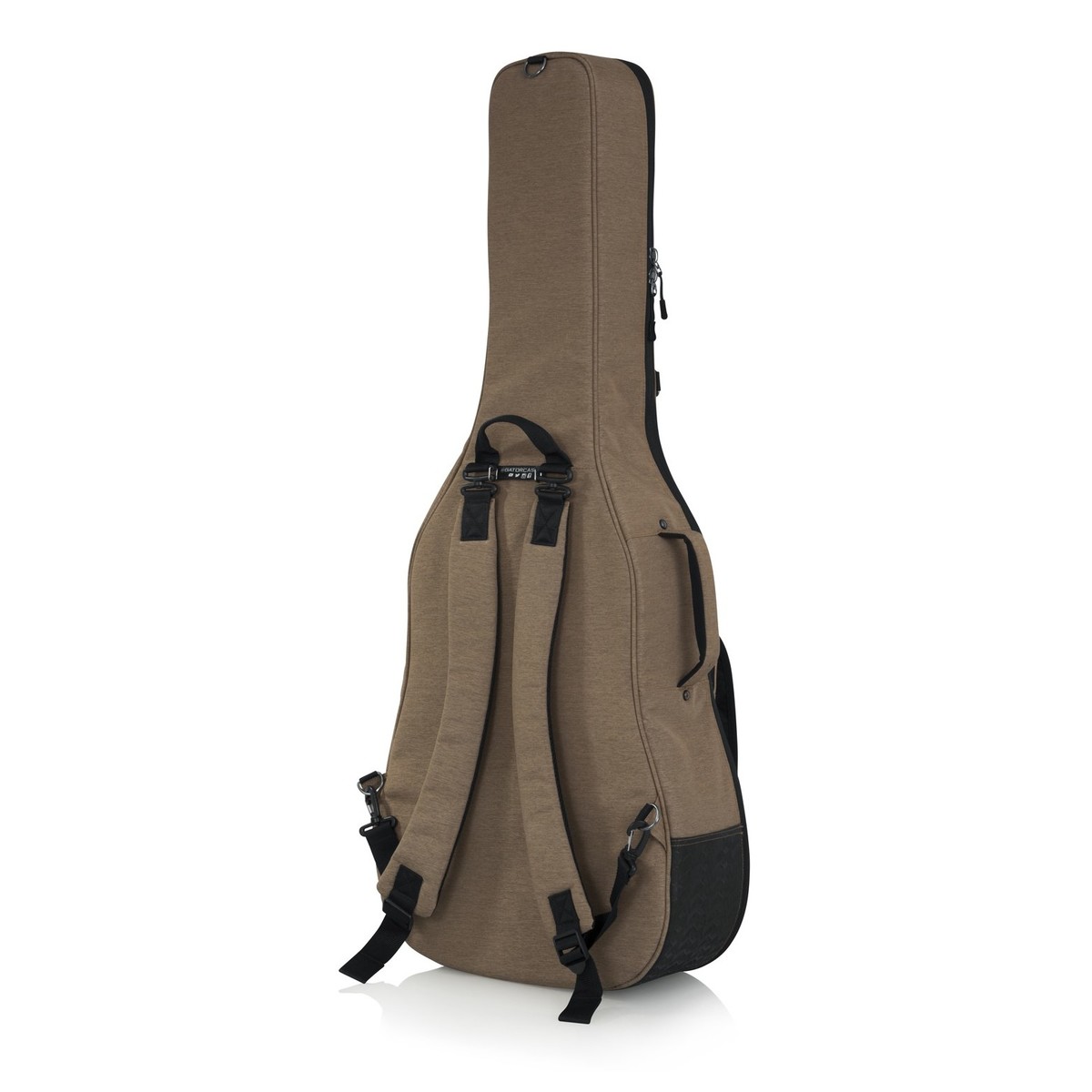 Gator GT-ACOUSTIC-TAN Transit Series Acoustic Guitar Bag Tan - Image 3