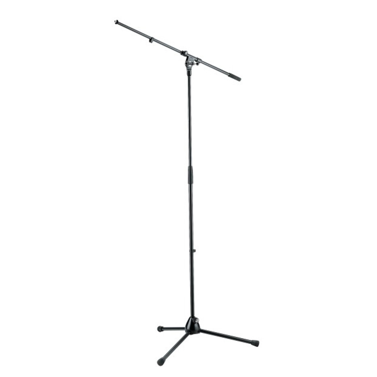 K&M 210/2 Boom Microphone Stand Black - Image 1