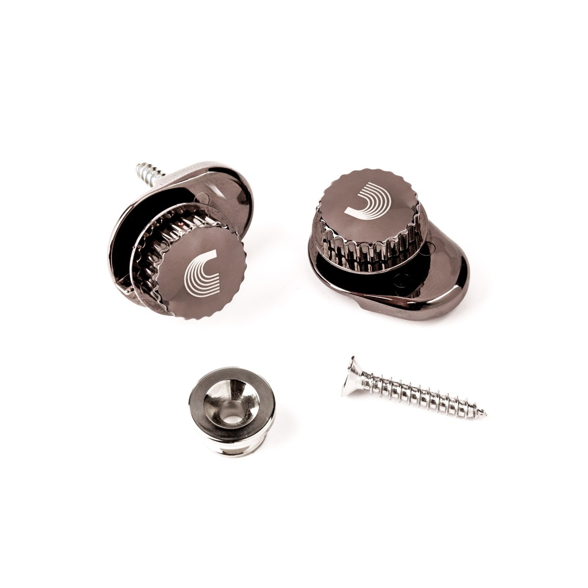 DAddario PW-SLS-02 Universal Strap Locks Nickel - Image 1