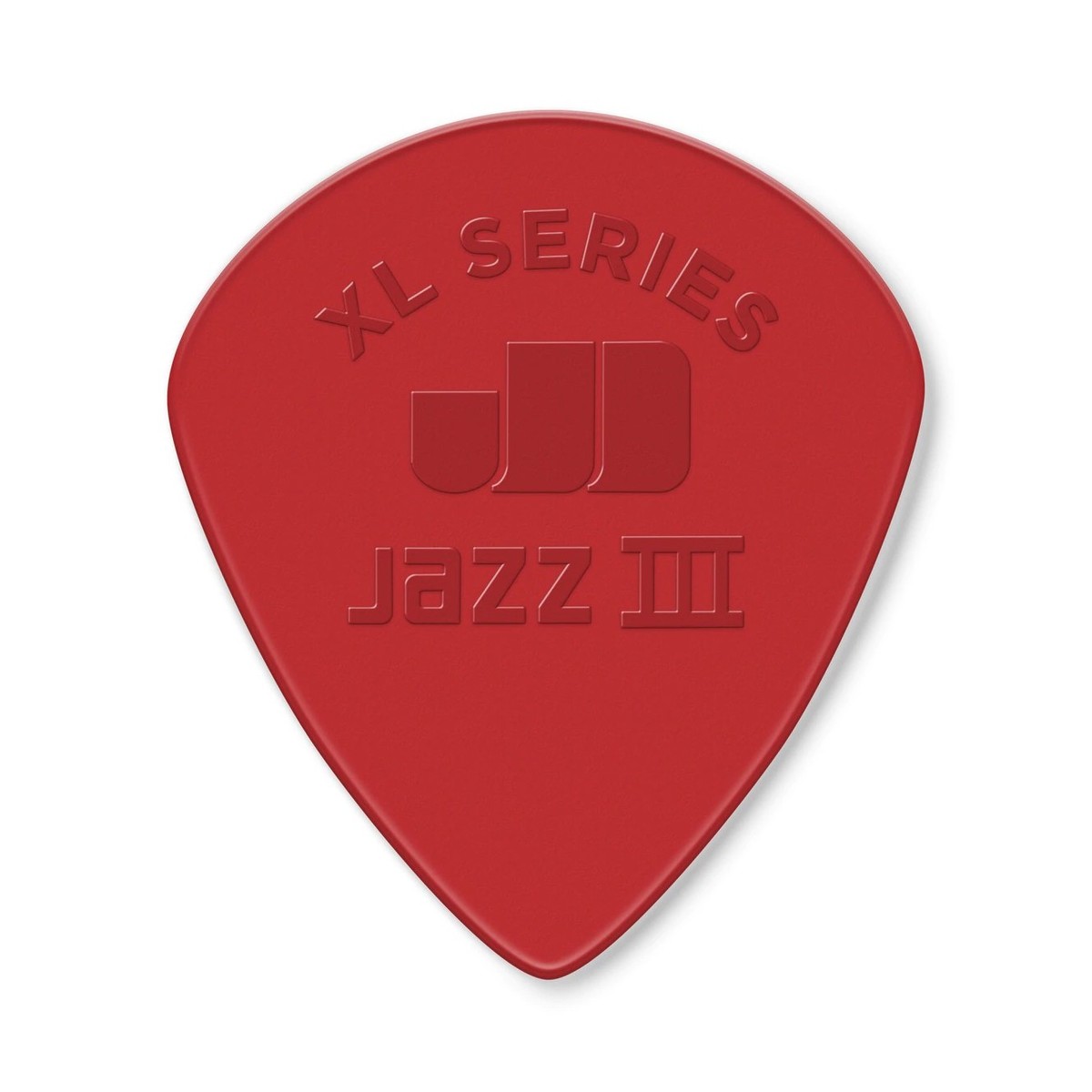 Dunlop JD-47PXLN Nylon Jazz III XL Red 1.38mm 6 Pack - Image 1