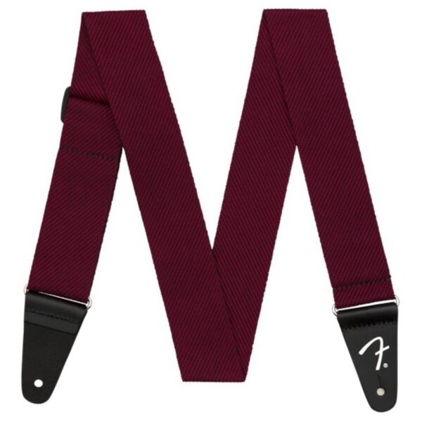 Fender 2" Modern Tweed Strap Black & Red - Image 1