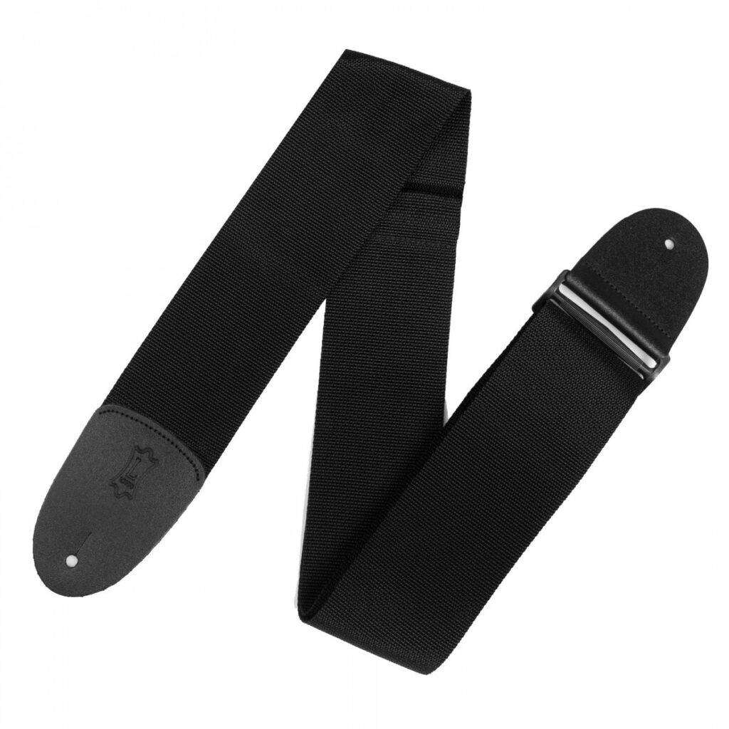 Levys M8P3-BLK 3" Polypropylene Guitar Strap Black
