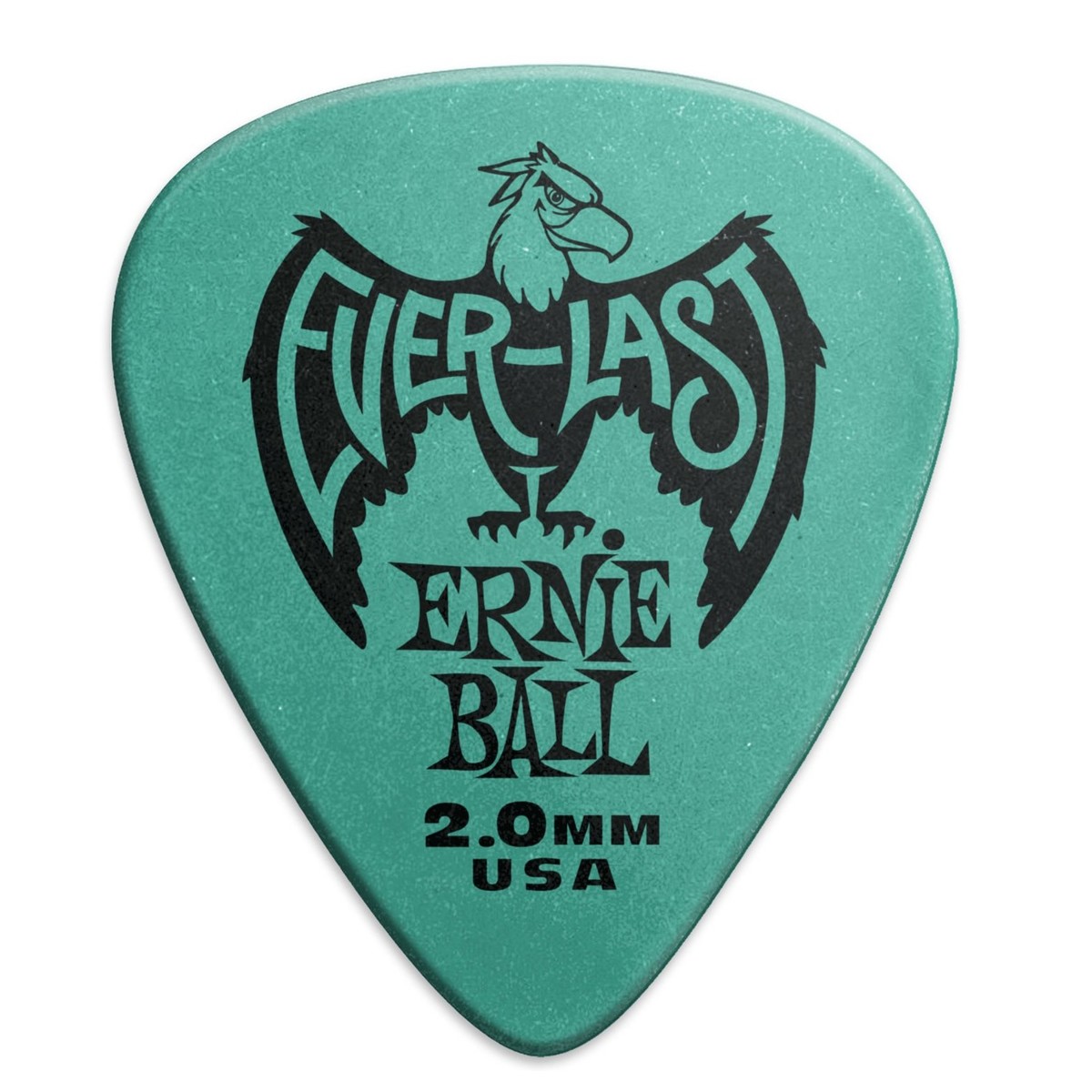 Ernie Ball P09196 Everlast 2.0mm Teal 12 Pack - Image 1