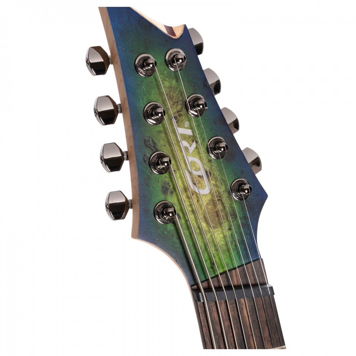 Cort KX508MS-II 8-String Multi-Scale Marina Blue Burst - Image 4