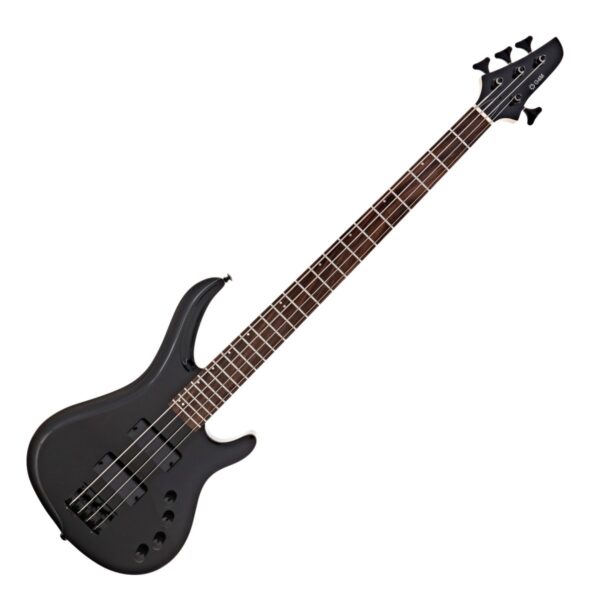 G4M 878 Bass Guitar All Black & Eden Orbiter 8 Combo Amp - Image 4