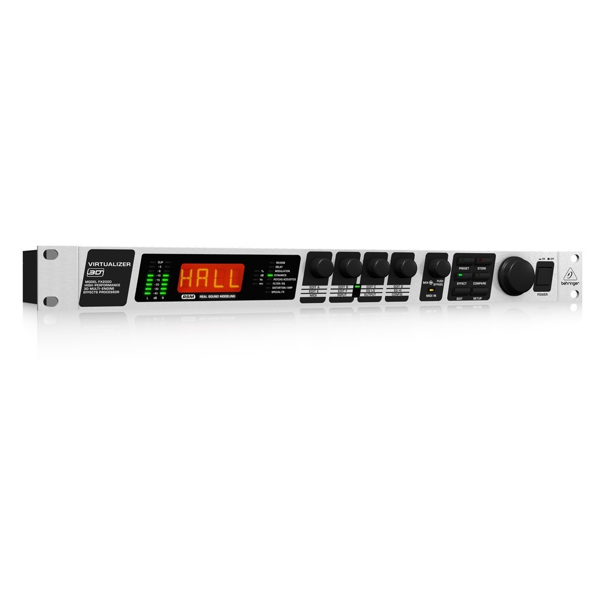 Behringer Virtualizer 3D FX2000 Multi Effects Processor - Image 3