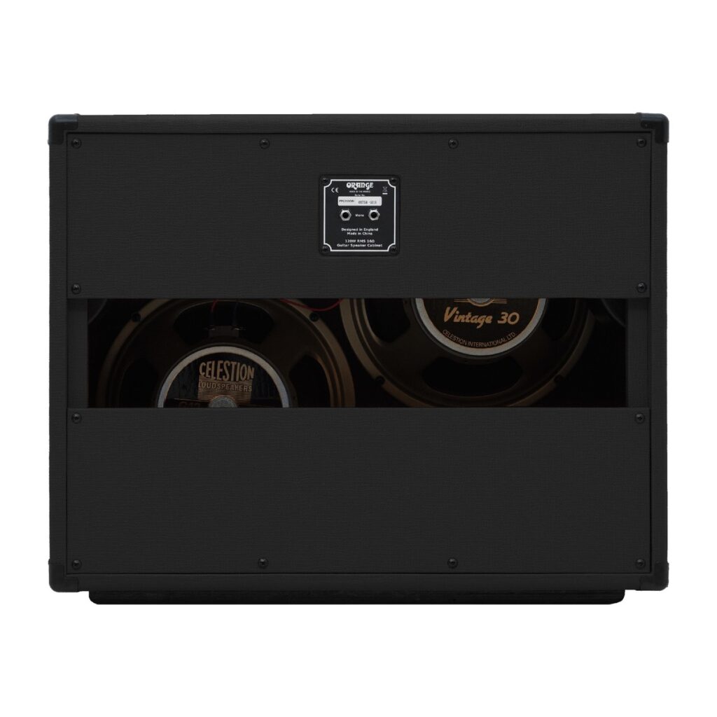 Orange PPC212OB 2x12 Open Back Speaker Cab Black